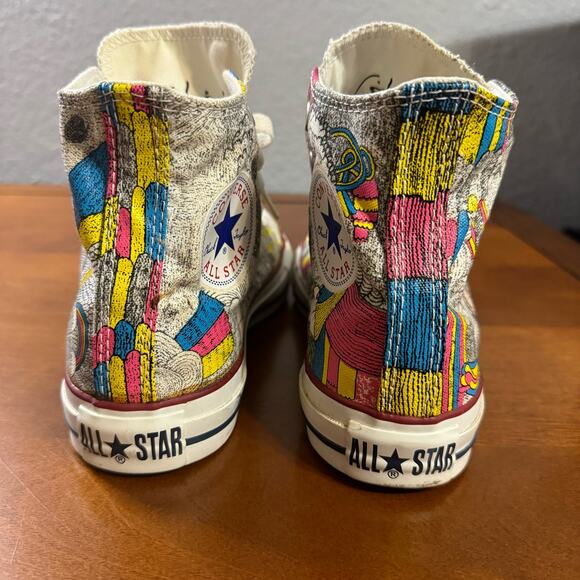 Chuck Taylor Converse All-Star Jigaram Artist Limited Edition Men's 5 Womens 7 - Picture 4 of 12